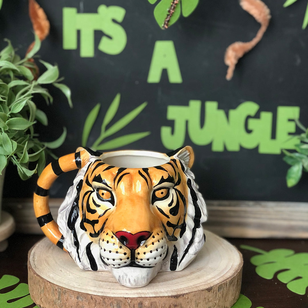 Safari Adventure 3D Creative Mug - Set of 3