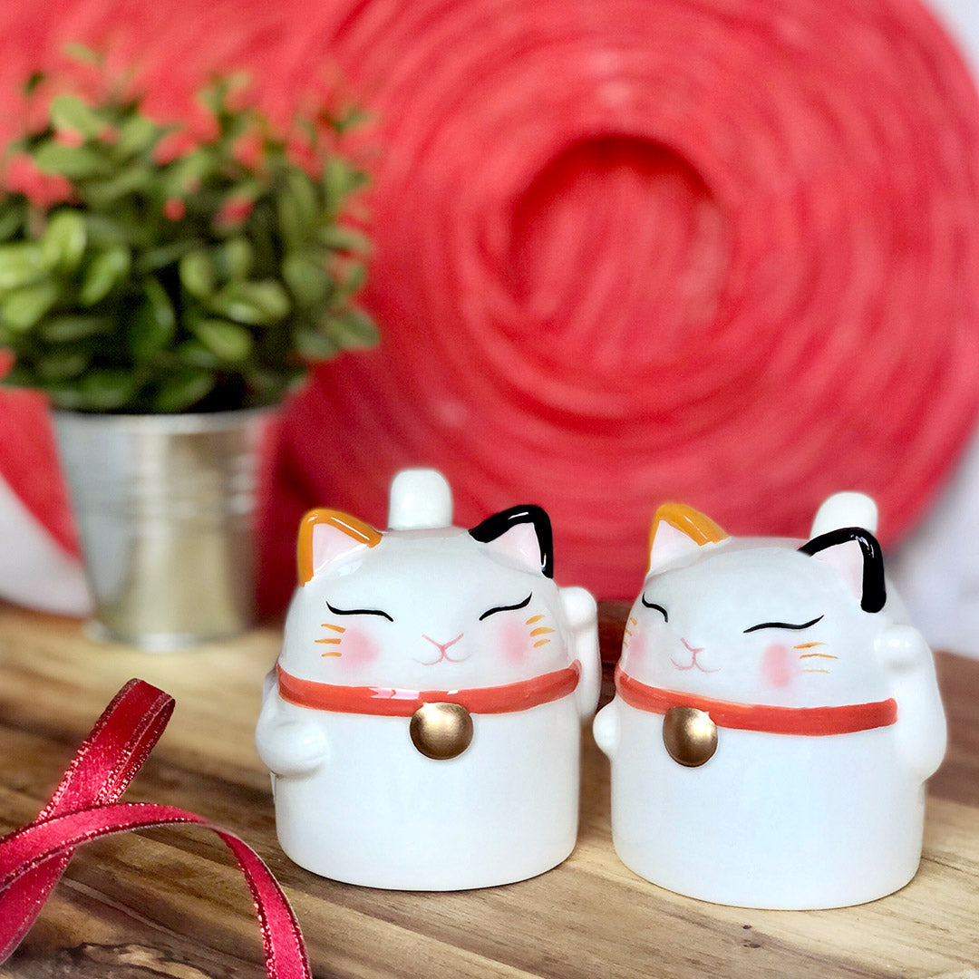 Welcome Cat 3D Creative Mug - Set of 2