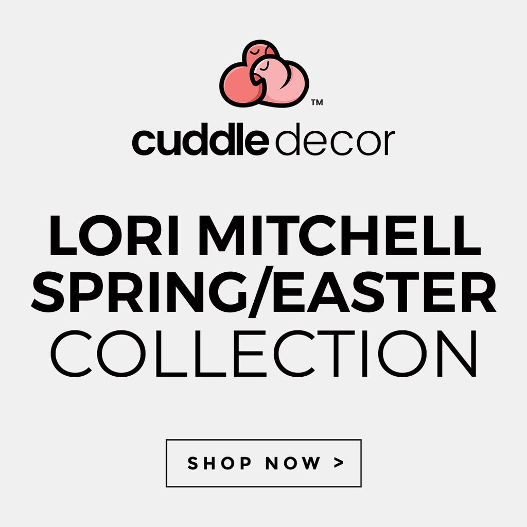 Cuddle Decor Lori Mitchell Spring Easter Collection