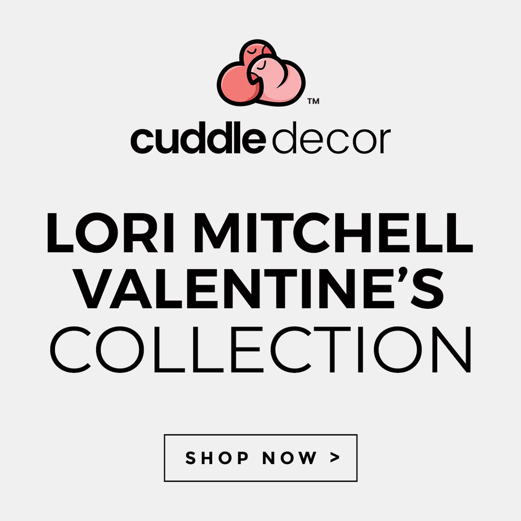 Cuddle Decor Lori Mitchell Valentine's Day Collection