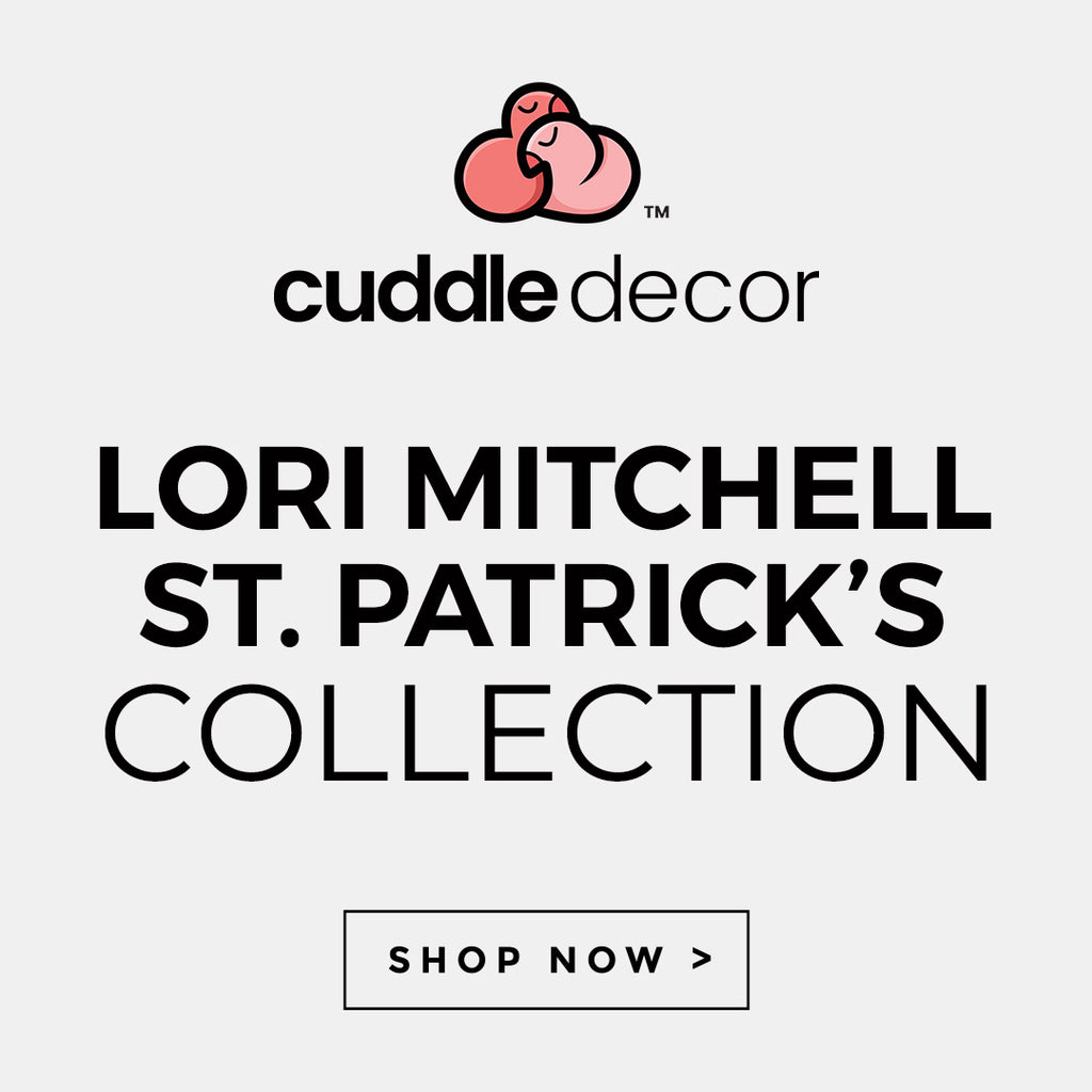 Cuddle Decor Lori Mitchell St Patrick's Day Collection