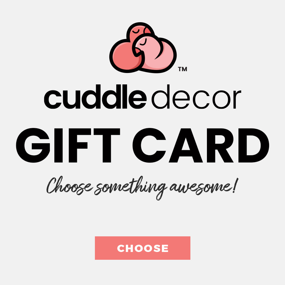 Cuddle Decor Gift cards never expire