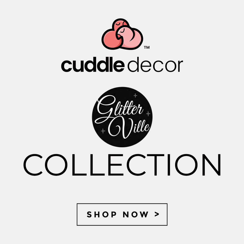 Cuddle Decor Glitterville Halloween and Christmas Collection