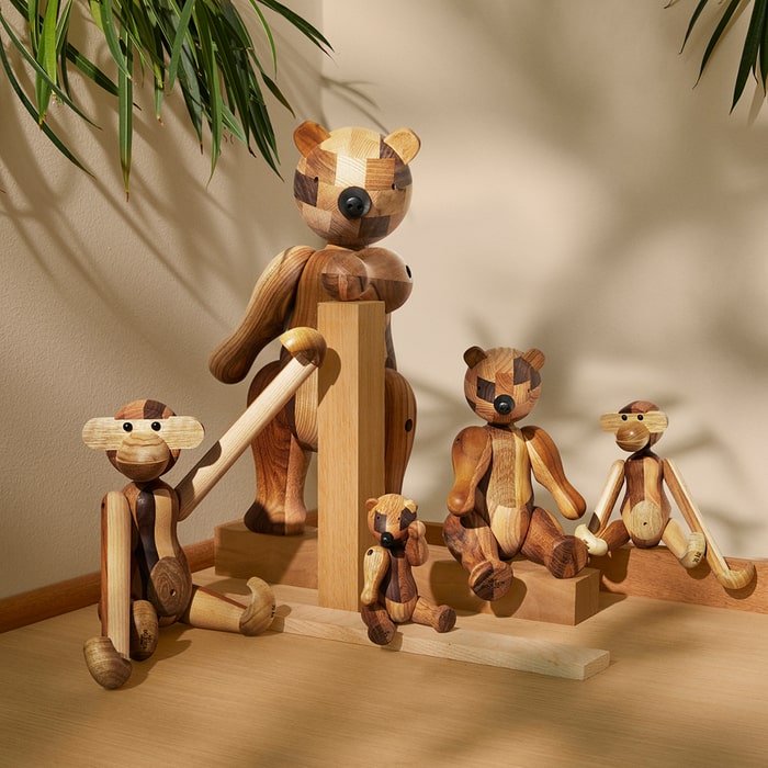 Kay Bojesen  Anniversary Bear Reworked - 2 Sizes Available 15