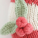 Cuddle Decor Cuddle Kind Baby Candy Cane Peppermint Stripe close up