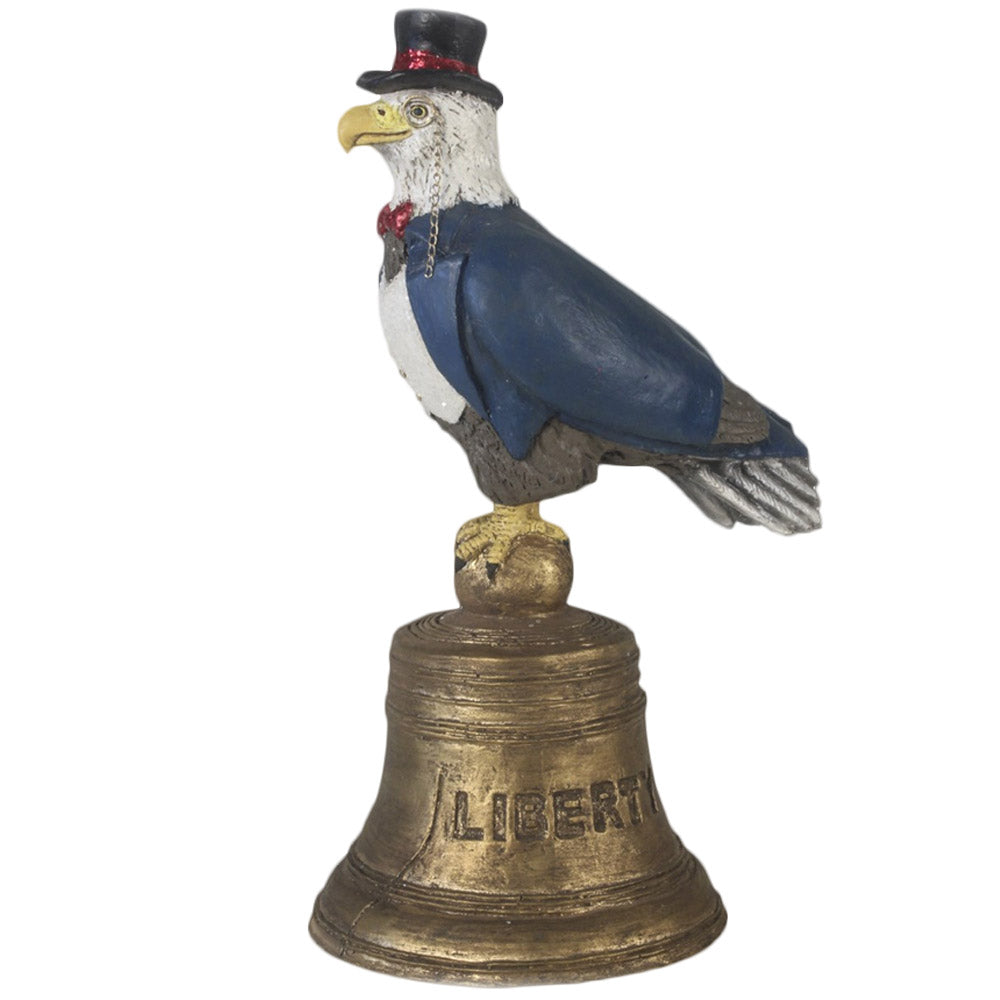 Patriotic Regal Eagle Patriotic Figurine by Bethany Lowe, Vintage Patriotic Figurine and Decor