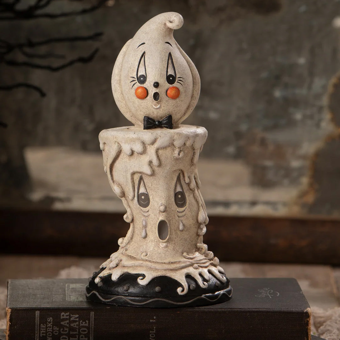 Johanna Parker Candlestick Gus and Mourning Rus front lifestyle
