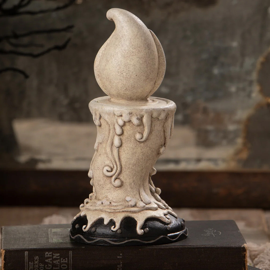 Johanna Parker Candlestick Gus and Mourning Rus back lifestyle
