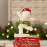 Cuddle Decor Bethany Lowe Dancing Snowman Girl back lifestyle