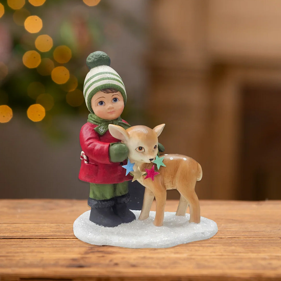 Danny with Deer - Thumbnail 3