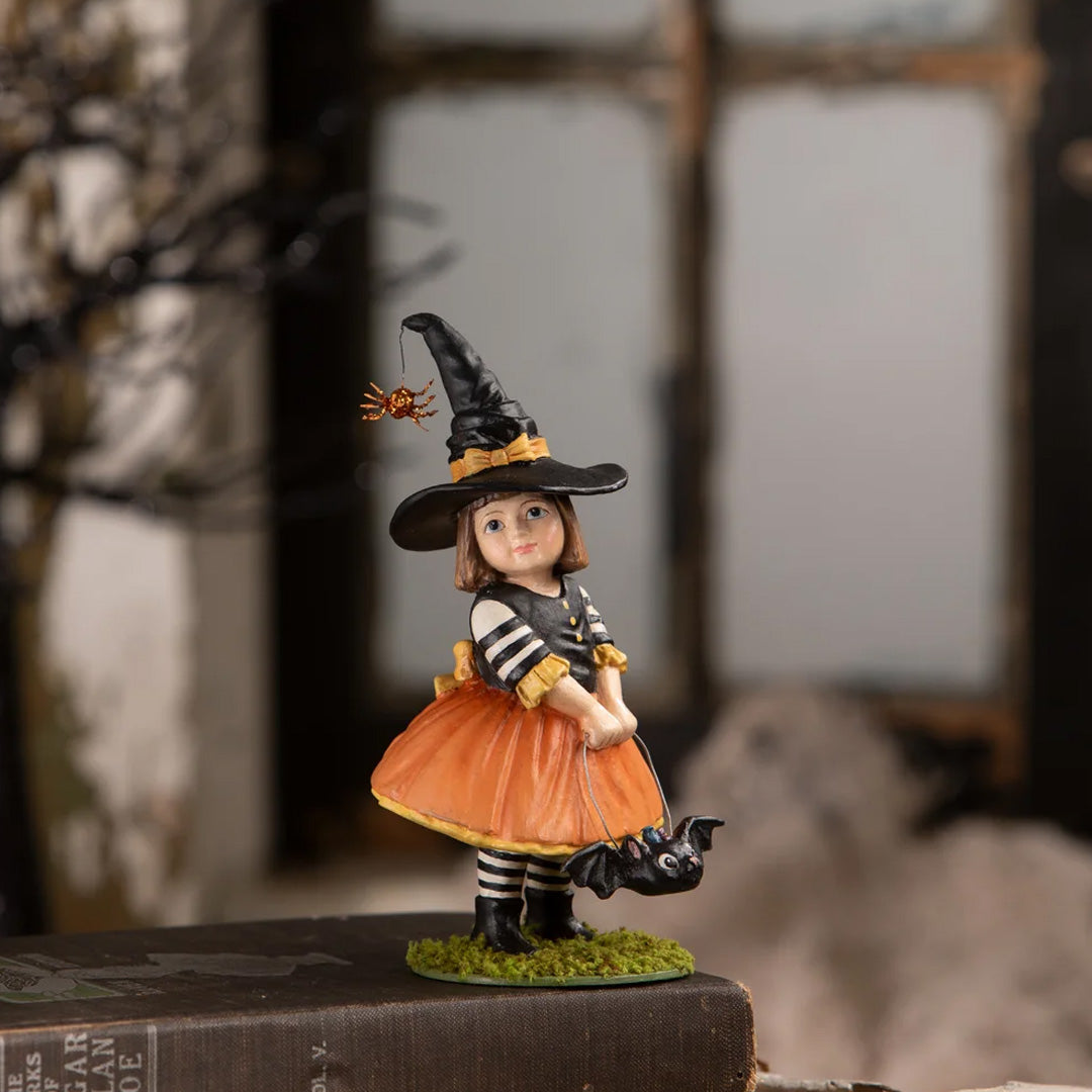 Bethany Lowe Emery Witch With Bat front lifestyle