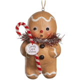 Michelle Allen for Bethany Lowe Gingerbread Boy Ornament front