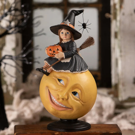 Bethany Lowe Hattie Witch on Moon front lifestyle