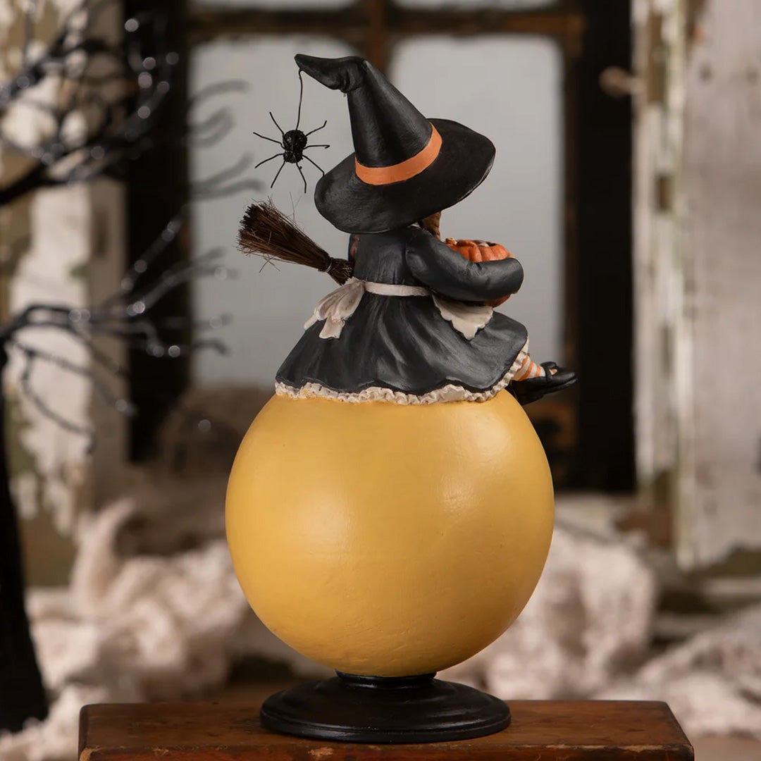Bethany Lowe Hattie Witch on Moon back lifestyle
