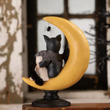 Bethany Lowe Hugh with Casper on Moon backlifestyle