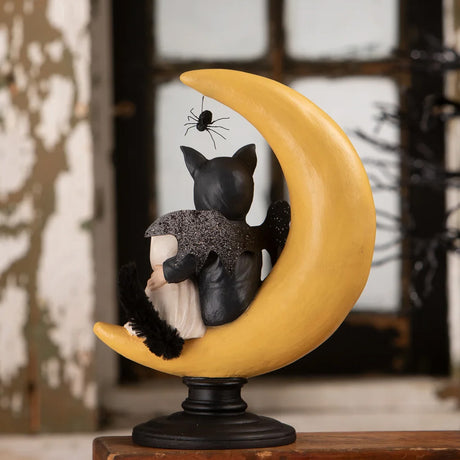 Bethany Lowe Hugh with Casper on Moon backlifestyle