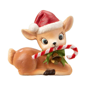 Cuddle Decor Bethany Lowe Jingle Santa's Reindeer front