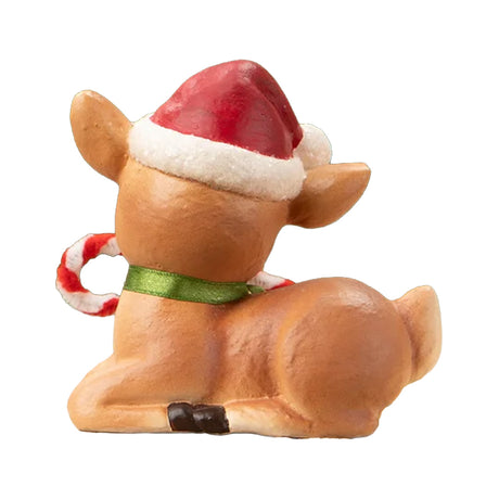 Cuddle Decor Bethany Lowe Jingle Santa's Reindeer back
