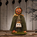Bethany Lowe Jolly Jack Pumpkin front lifestyle
