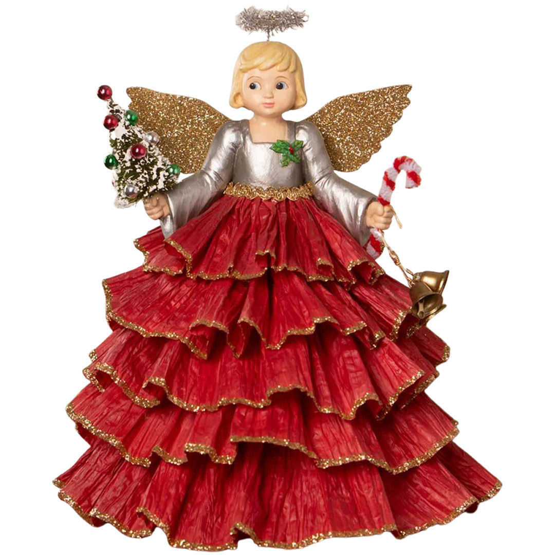 Bethany Lowe Kitschmas Angel Tree Topper front