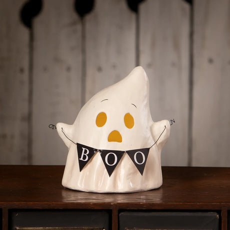 Bethany Lowe Luminary Boo with Banner front lifestyle 2