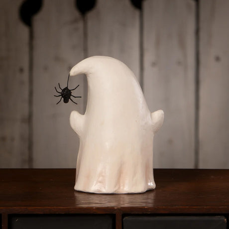 Bethany Lowe Luminary Boo with Spider lifestyle back