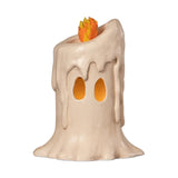 Bethany Lowe Medium Flamin Candle Luminary front lighted