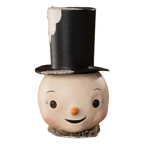 Cuddle Decor Bethany Lowe Mr. Snowman Container back