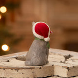 Cuddle Decor Bethany Lowe Peppermint Kitty back lifestyle