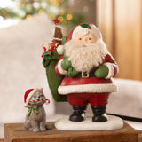 Cuddle Decor Bethany Lowe Peppermint Kitty set lifestyle