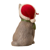 Cuddle Decor Bethany Lowe Peppermint Kitty back