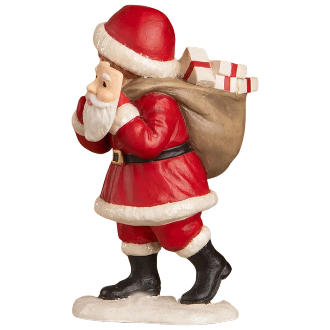 Bethany Lowe Pretending to be Santa
