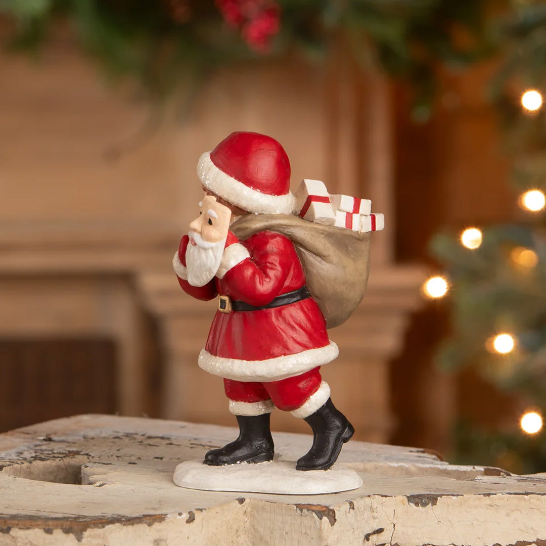 Bethany Lowe Pretending to be Santa back