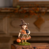 Bethany Lowe Scarecrow Autumn front lifestyle