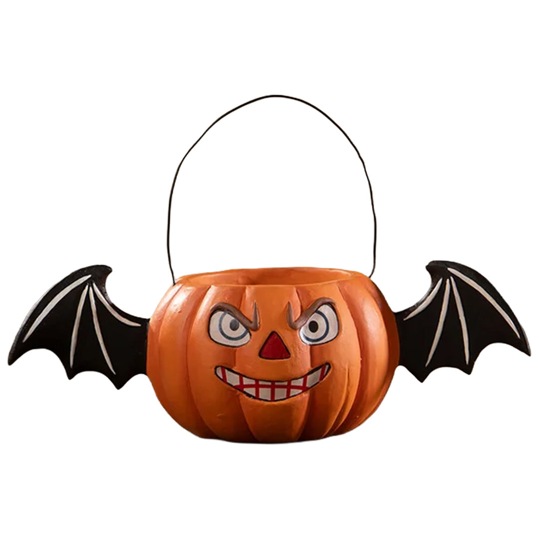 Bethany Lowe Scary Batty Jack Bucket front