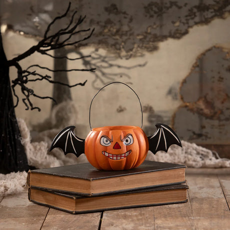 Bethany Lowe Scary Batty Jack Bucket front lifestyle