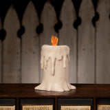 Bethany Lowe Tall Flamin Candle Luminary back lifestyle