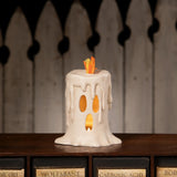Bethany Lowe Tall Flamin Candle Luminary front lifestyle