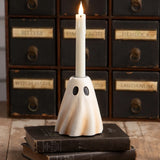 Bethany Lowe Tall Ghost Candlestick front lifestyle