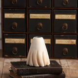 Bethany Lowe Tall Ghost Candlestick back lifestyle