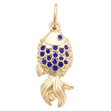 Cuddle Decor Blow Fish Charm