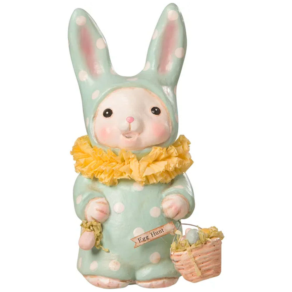 Blue Easter Suit Bunny Easter Figurine by Michelle Allen Bethany Lowe