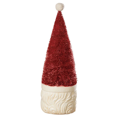 Bottle Brush Santa Red by Bethany Lowe  back