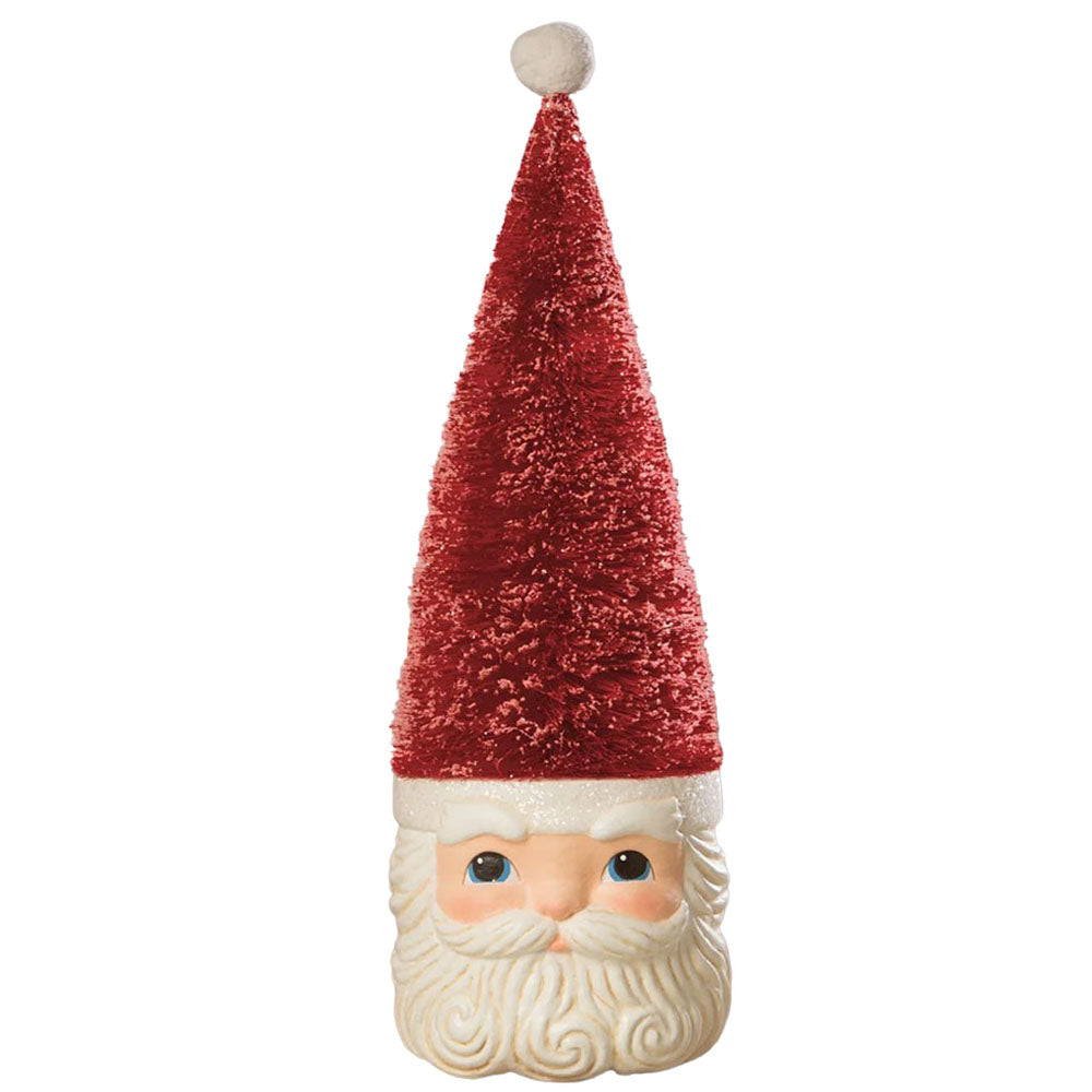 Bottle Brush Santa Red by Bethany Lowe  front