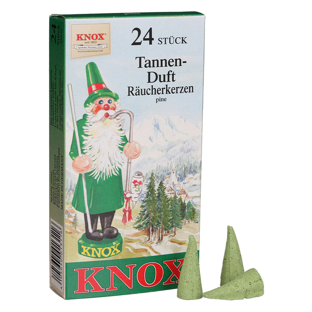 Pine-scented incense for burners made in Germany 