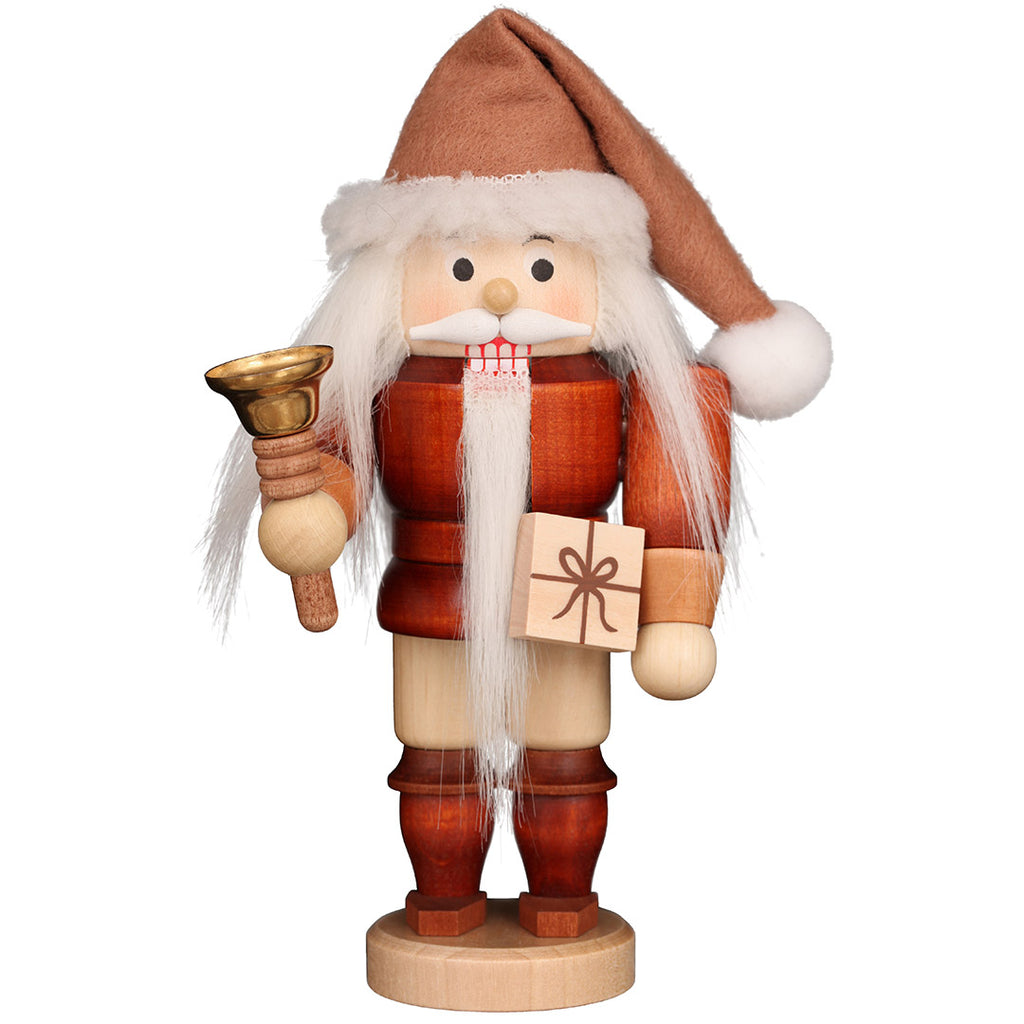 Christian Ulbricht Nutcracker - Santa With Bell (Natural)