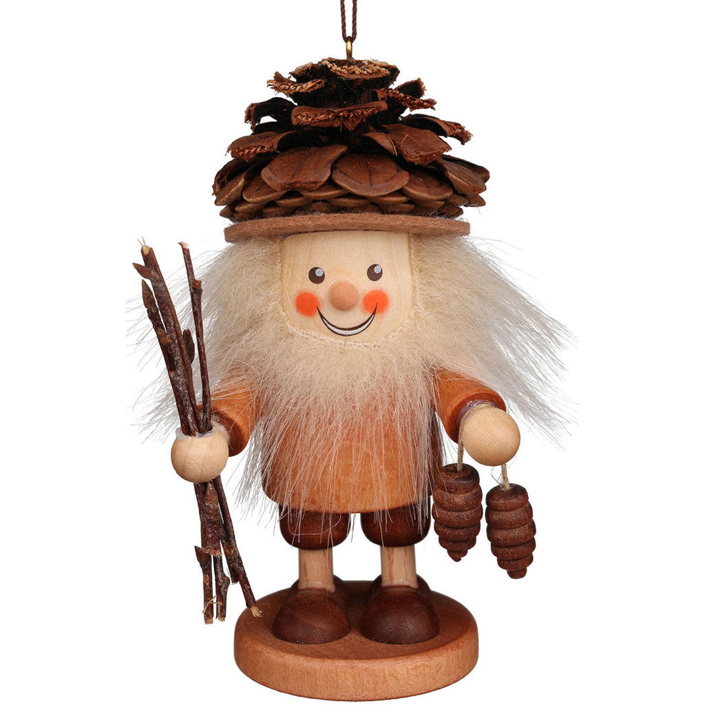 Christian Ulbricht Ornament - Pine Cone Boy 4.5"