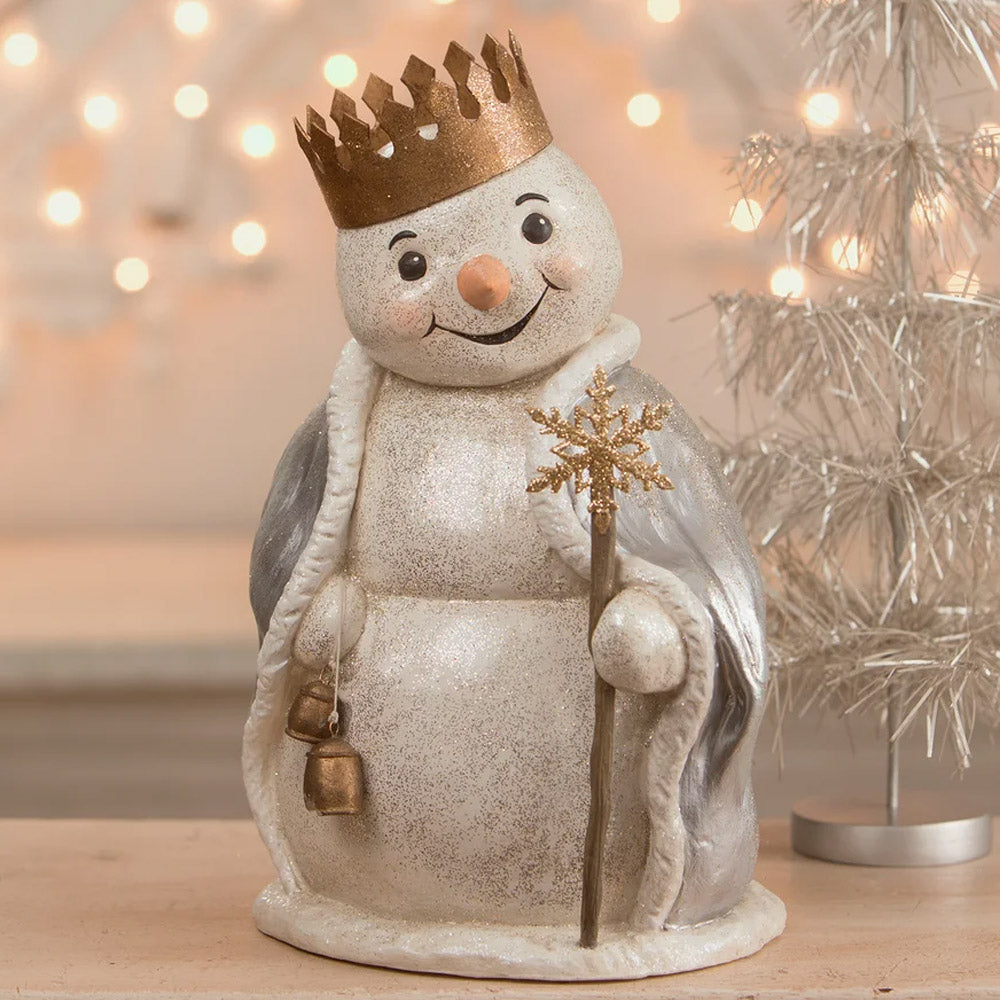 Frosted Metallics Snowman by Bethany Lowe front style
