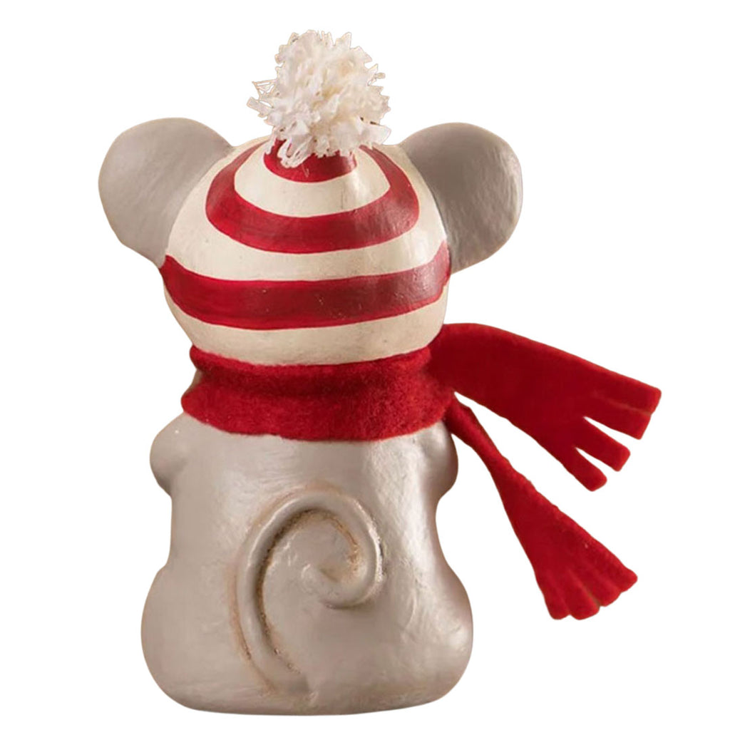 Starlight the Christmas Mouse Christmas Figurine by Michelle Allen back