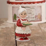 Sweet Tidings Bakery Mrs. Claus Christmas Figurine by Bethany Lowe style